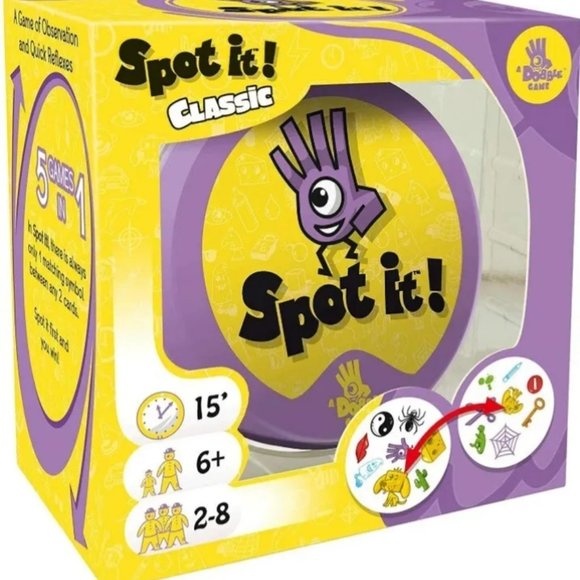Spot It Classic Card / Board Game - Picture 2 of 2